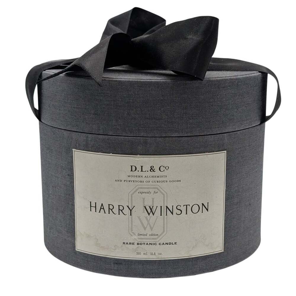 Rare Vintage VIP Limited Edition Harry Winston D L & Co Candle Never Opened